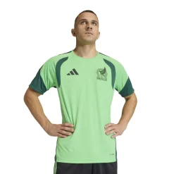adidas Mexico Trainingsshirt 2026-2028 Lichtgroen Zwart Groen