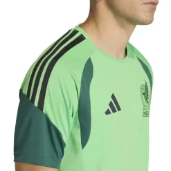 adidas Mexico Trainingsshirt 2026-2028 Lichtgroen Zwart Groen