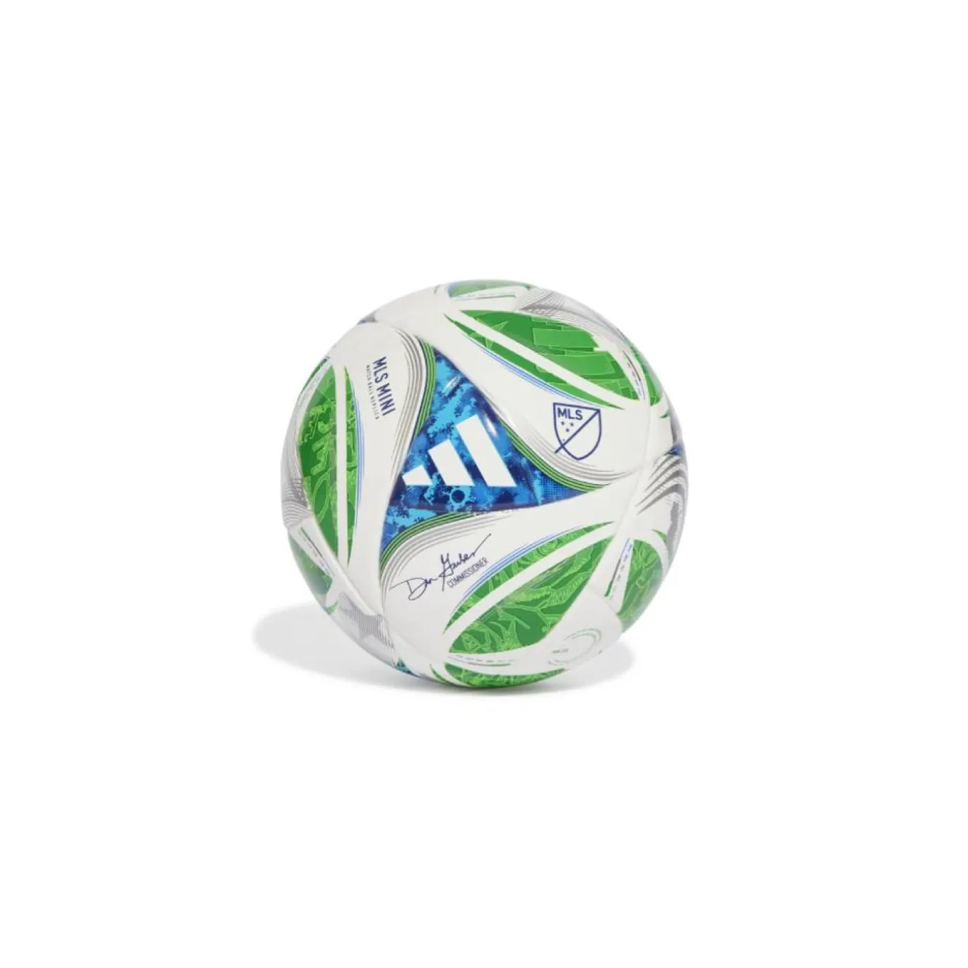 adidas MLS Mini Voetbal Maat 1 Wit Groen Blauw