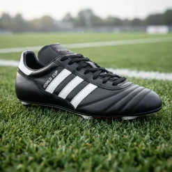 adidas Mundial World Cup IJzeren-Nop Voetbalschoenen (SG) Zwart Wit