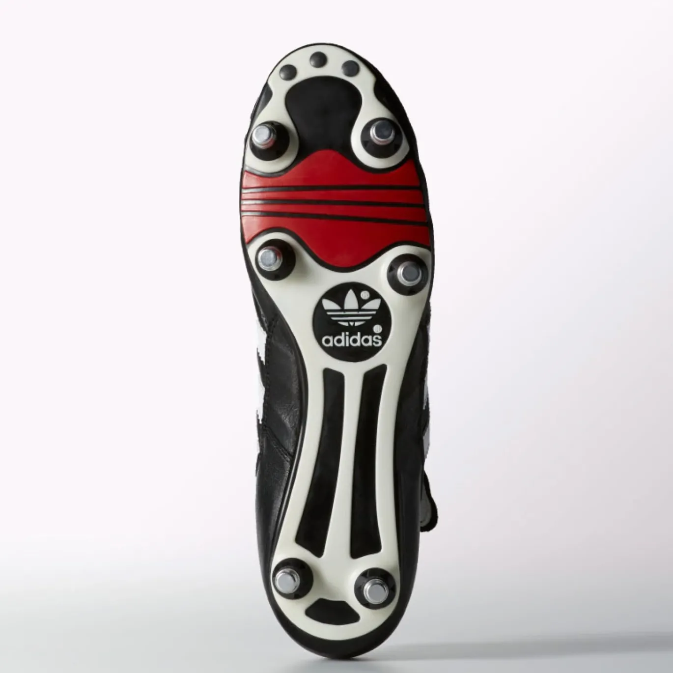 adidas Mundial World Cup IJzeren-Nop Voetbalschoenen (SG) Zwart Wit