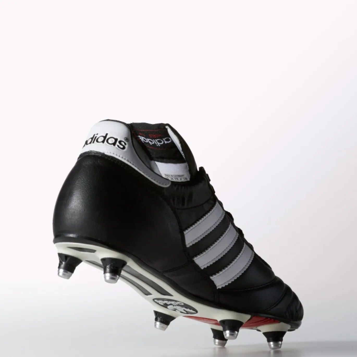 adidas Mundial World Cup IJzeren-Nop Voetbalschoenen (SG) Zwart Wit