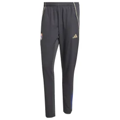 adidas Olympique Lyon Presentatie Trainingsbroek 2025-2026 Donkergrijs Goud Rood Blauw