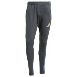 adidas Olympique Lyon Trainingspak 1/4-Zip 2025-2026 Donkergrijs Goud Rood Blauw