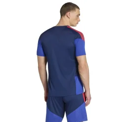 adidas Olympique Lyon Trainingsshirt 2026-2027 Donkerblauw Blauw Rood