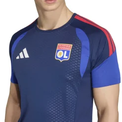 adidas Olympique Lyon Trainingsshirt 2026-2027 Donkerblauw Blauw Rood