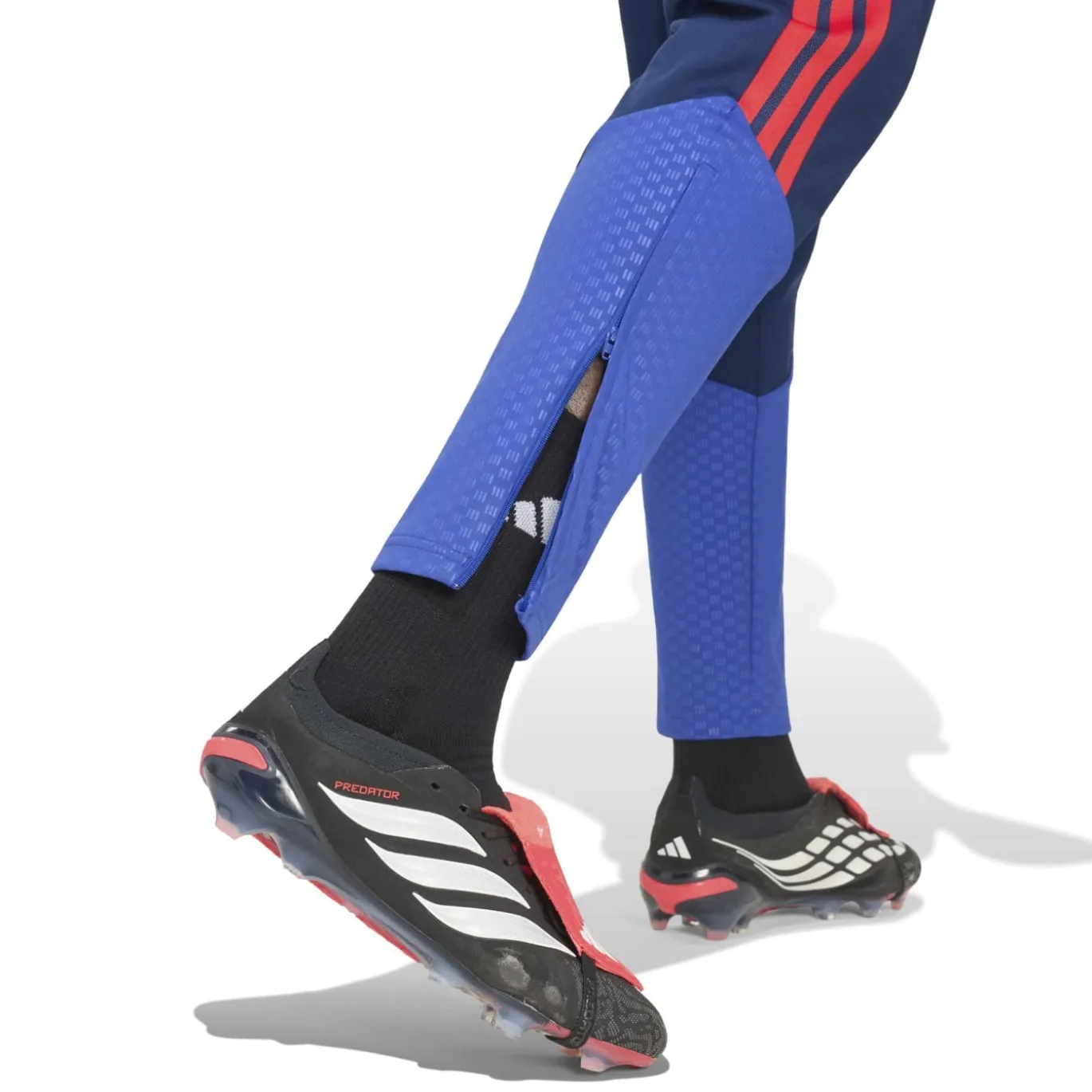 adidas Olympique Lyon Trainingsbroek 2026-2027 Donkerblauw Blauw Rood