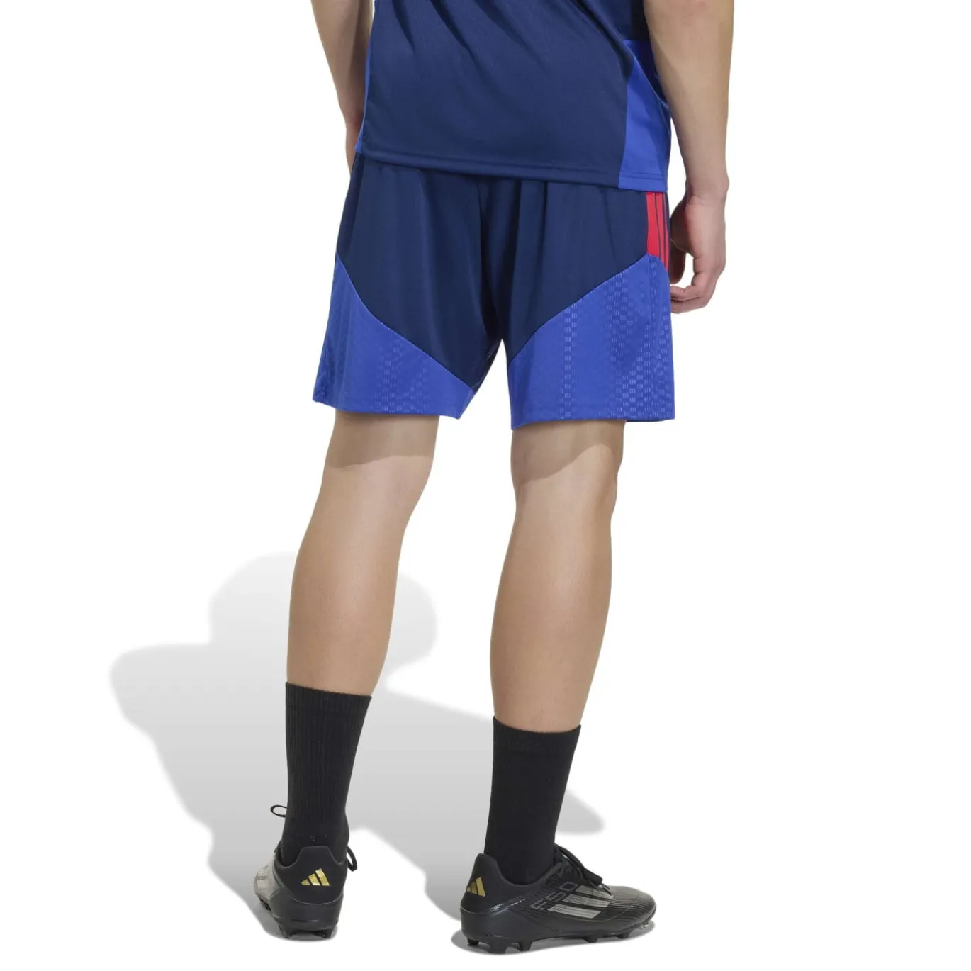 adidas Olympique Lyon Trainingsset 2026-2027 Donkerblauw Blauw Rood