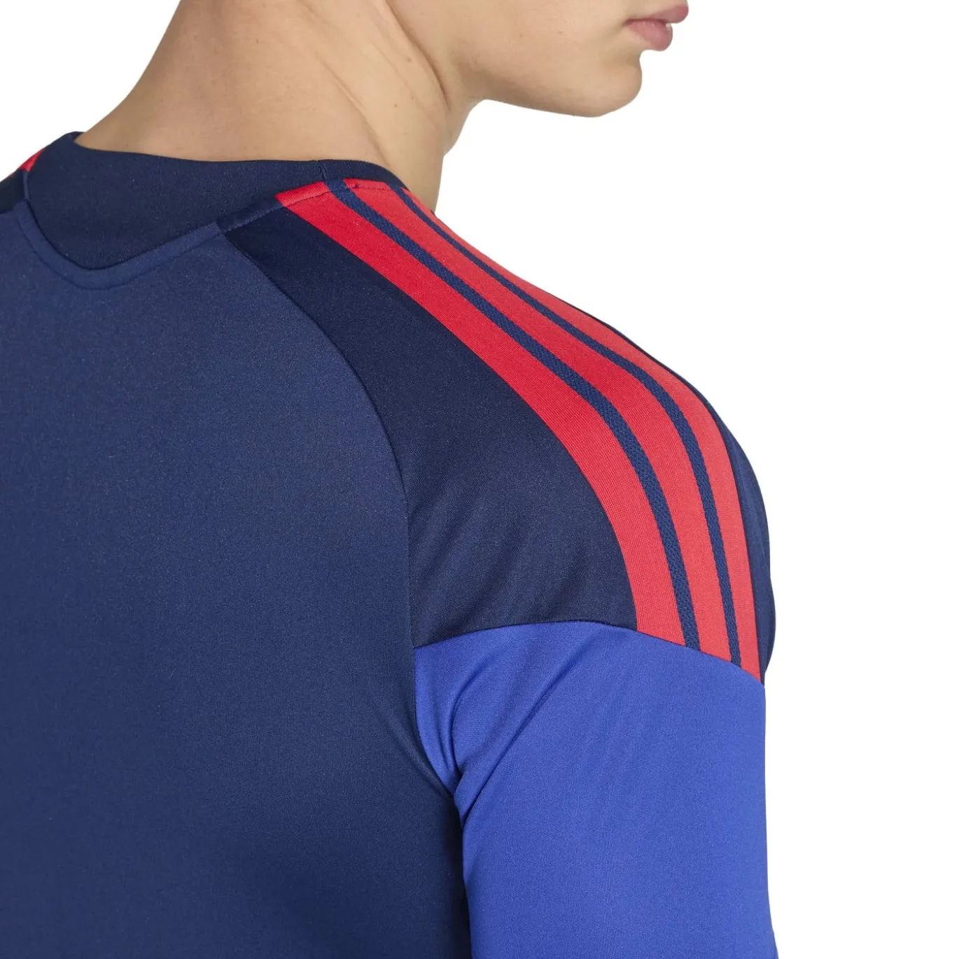 adidas Olympique Lyon Trainingsset 2026-2027 Donkerblauw Blauw Rood