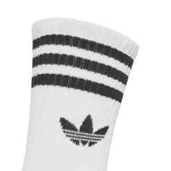Adidas Originals 3-Stripes Crew Sokken 3-Pack Wit