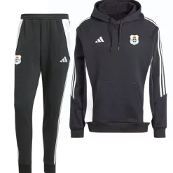 adidas PEC Zwolle Hooded Trainingspak Kids Zwart Wit
