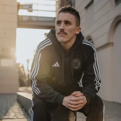 adidas PEC Zwolle Hoodie Stadswapen Zwart Wit