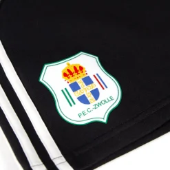 adidas PEC Zwolle Lifestyle Trainingsbroekje 2024-2025 Zwart Wit