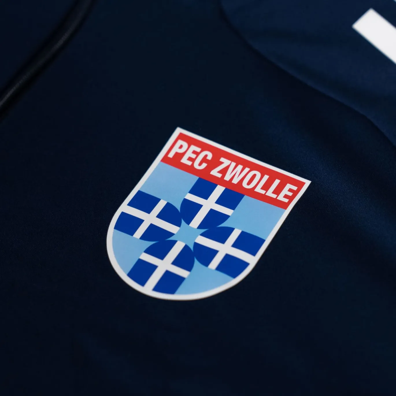 adidas PEC Zwolle Trainingspak 1/4-Zip 2026-2027 Donkerblauw