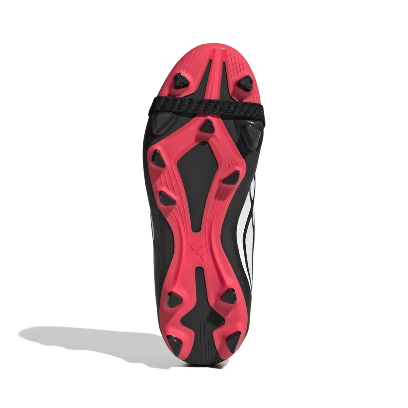 adidas Predator Club FT Gras / Kunstgras Voetbalschoenen (MG) Kids Zwart Wit Rood