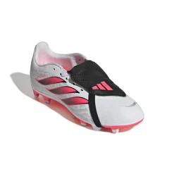 adidas Predator Club FT Gras / Kunstgras Voetbalschoenen (MG) Kids Wit Zwart Roze