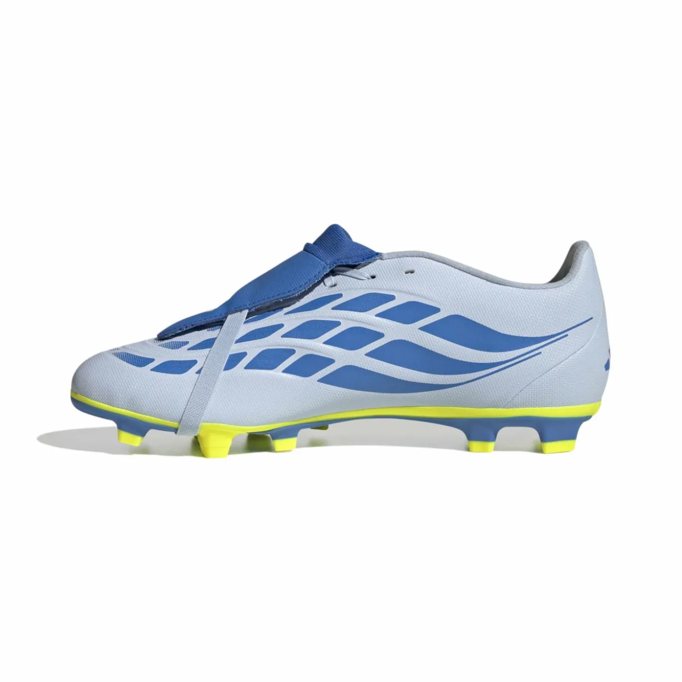 adidas Predator Club FT Gras / Kunstgras Voetbalschoenen (MG) Lichtblauw Blauw Geel