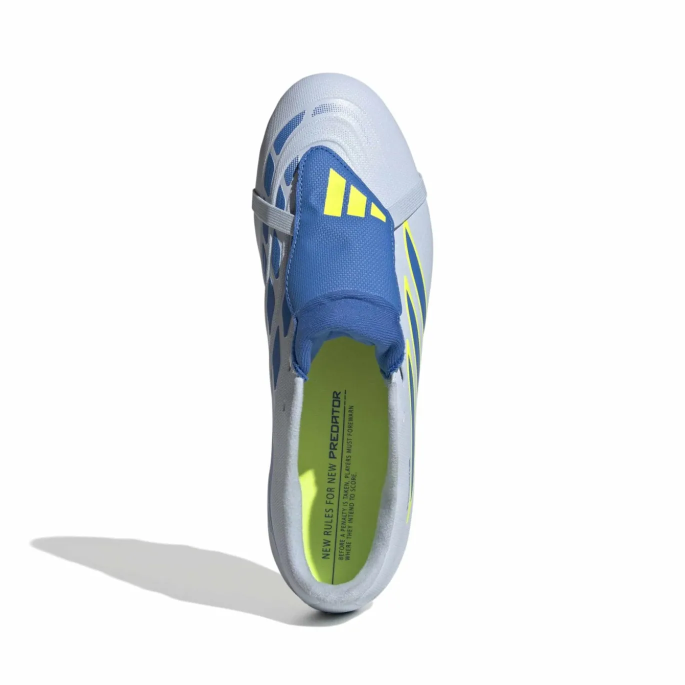 adidas Predator Club FT Gras / Kunstgras Voetbalschoenen (MG) Lichtblauw Blauw Geel