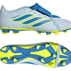 adidas Predator Club FT Gras / Kunstgras Voetbalschoenen (MG) Lichtblauw Blauw Geel