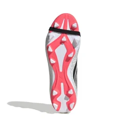 adidas Predator Club FT Gras / Kunstgras Voetbalschoenen (MG) Wit Zwart Roze