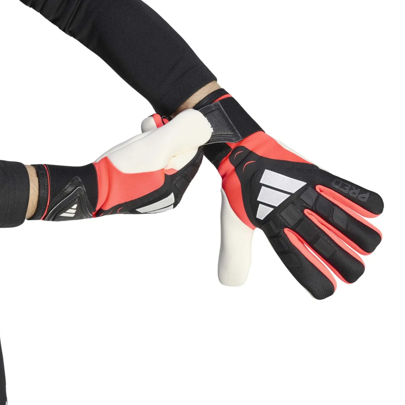 adidas Predator Competition Keepershandschoenen Zwart Wit Rood