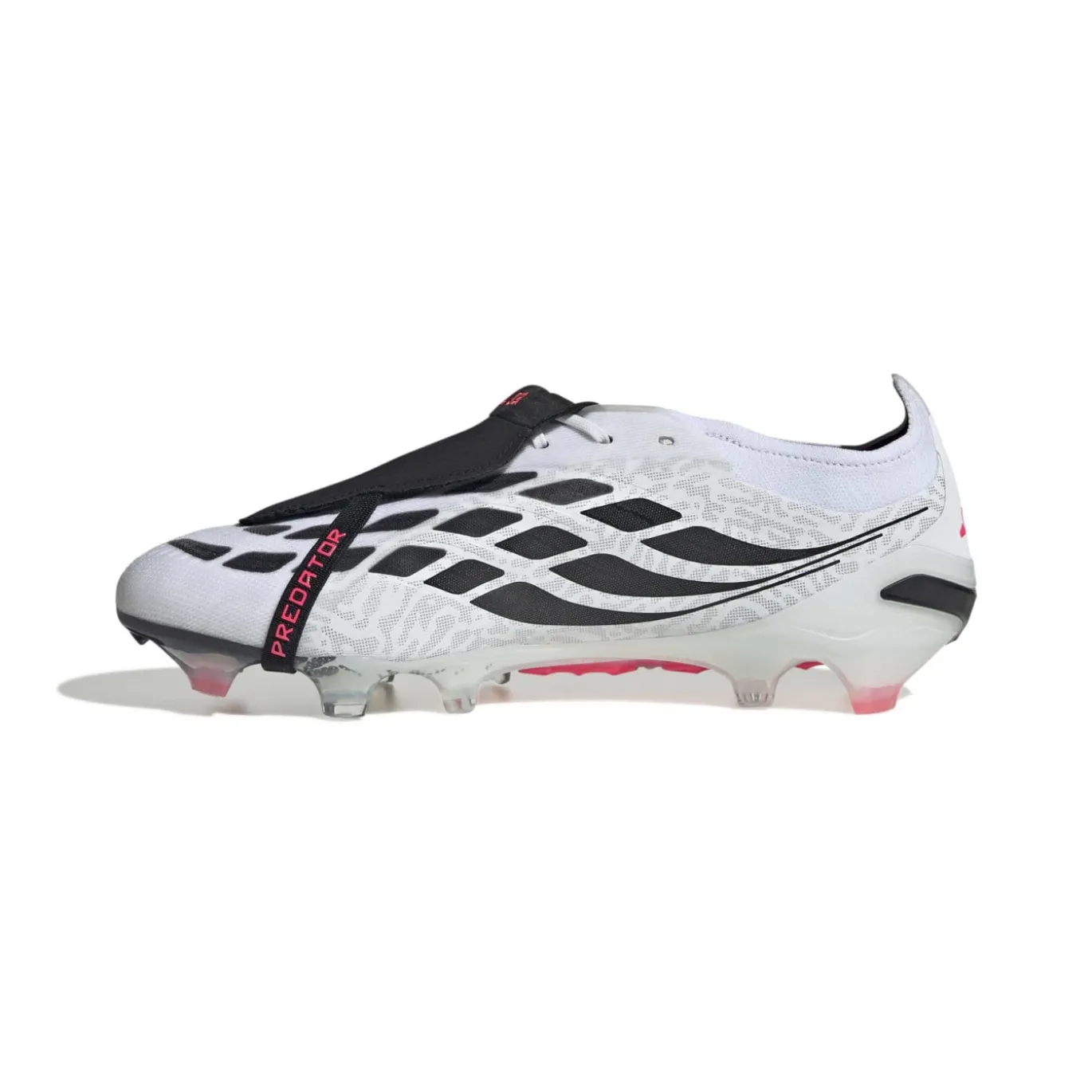 adidas Predator Elite FT Gras Voetbalschoenen (FG) Wit Zwart Roze