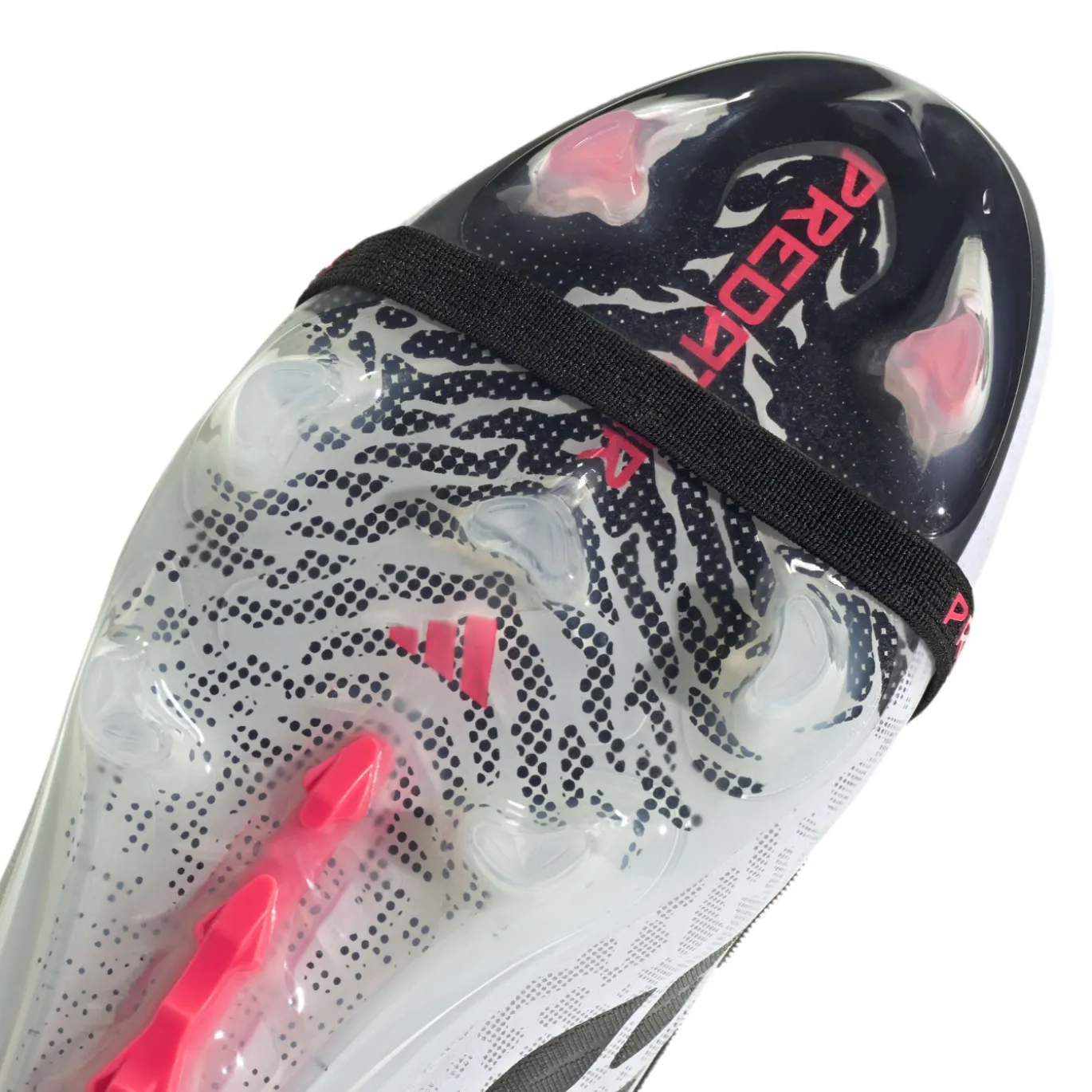 adidas Predator Elite FT Gras Voetbalschoenen (FG) Wit Zwart Roze