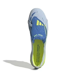adidas Predator Elite FT Gras Voetbalschoenen (FG) Lichtblauw Blauw Geel