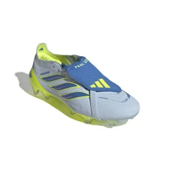 adidas Predator Elite FT Gras Voetbalschoenen (FG) Lichtblauw Blauw Geel