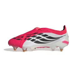 adidas Predator Elite FT IJzeren-Nop Voetbalschoenen (SG) Rood Wit Zwart