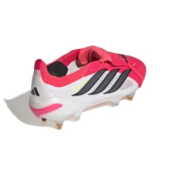 adidas Predator Elite FT IJzeren-Nop Voetbalschoenen (SG) Rood Wit Zwart