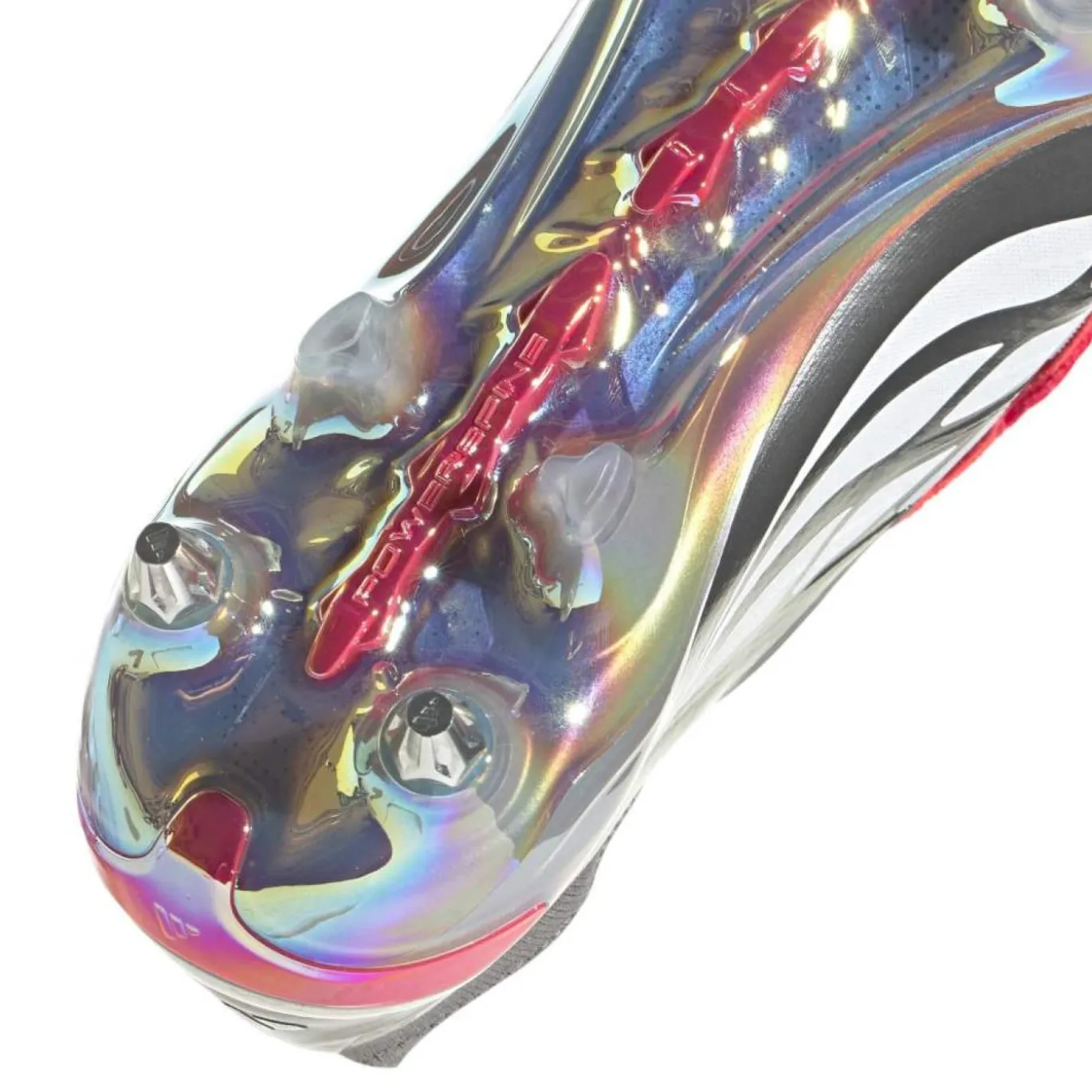 adidas Predator Elite FT IJzeren-Nop Voetbalschoenen (SG) Donkergrijs Wit Zilver Rood