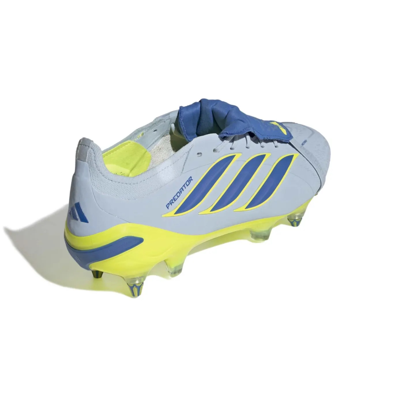 adidas Predator Elite FT IJzeren-Nop Voetbalschoenen (SG) Lichtblauw Blauw Geel
