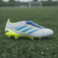 adidas Predator Elite FT IJzeren-Nop Voetbalschoenen (SG) Lichtblauw Blauw Geel