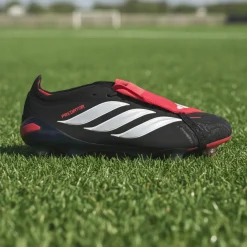 adidas Predator Elite FT IJzeren-Nop Voetbalschoenen (SG) Zwart Wit Rood