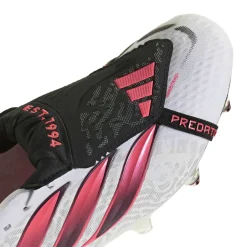 adidas Predator Elite FT IJzeren-Nop Voetbalschoenen (SG) Wit Zwart Roze