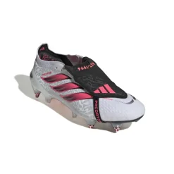 adidas Predator Elite FT IJzeren-Nop Voetbalschoenen (SG) Wit Zwart Roze