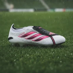 adidas Predator Elite FT IJzeren-Nop Voetbalschoenen (SG) Wit Zwart Roze
