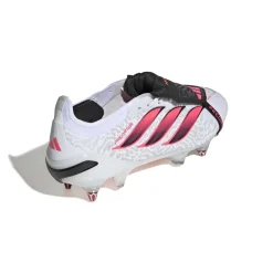 adidas Predator Elite FT IJzeren-Nop Voetbalschoenen (SG) Wit Zwart Roze