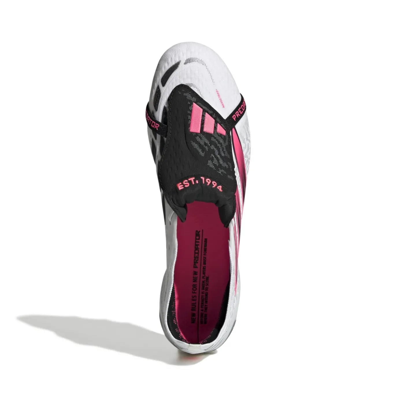 adidas Predator Elite FT Kunstgras Voetbalschoenen (AG) Wit Zwart Roze