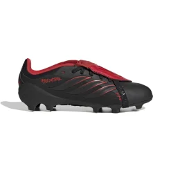 adidas Predator Elite FT L-Tech Gras Voetbalschoenen (FG) Kids Zwart Zwart Rood
