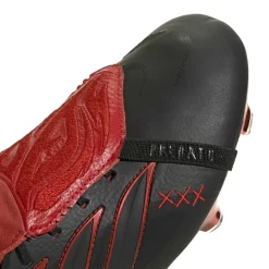 adidas Predator Elite FT L-Tech Gras Voetbalschoenen (FG) Zwart Zwart Rood