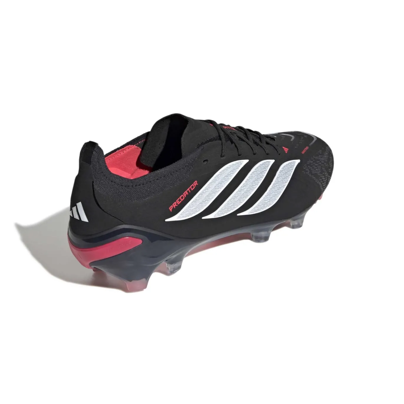 adidas Predator Elite Gras Voetbalschoenen (FG) Zwart Wit Rood