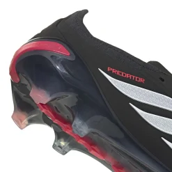adidas Predator Elite Gras Voetbalschoenen (FG) Zwart Wit Rood