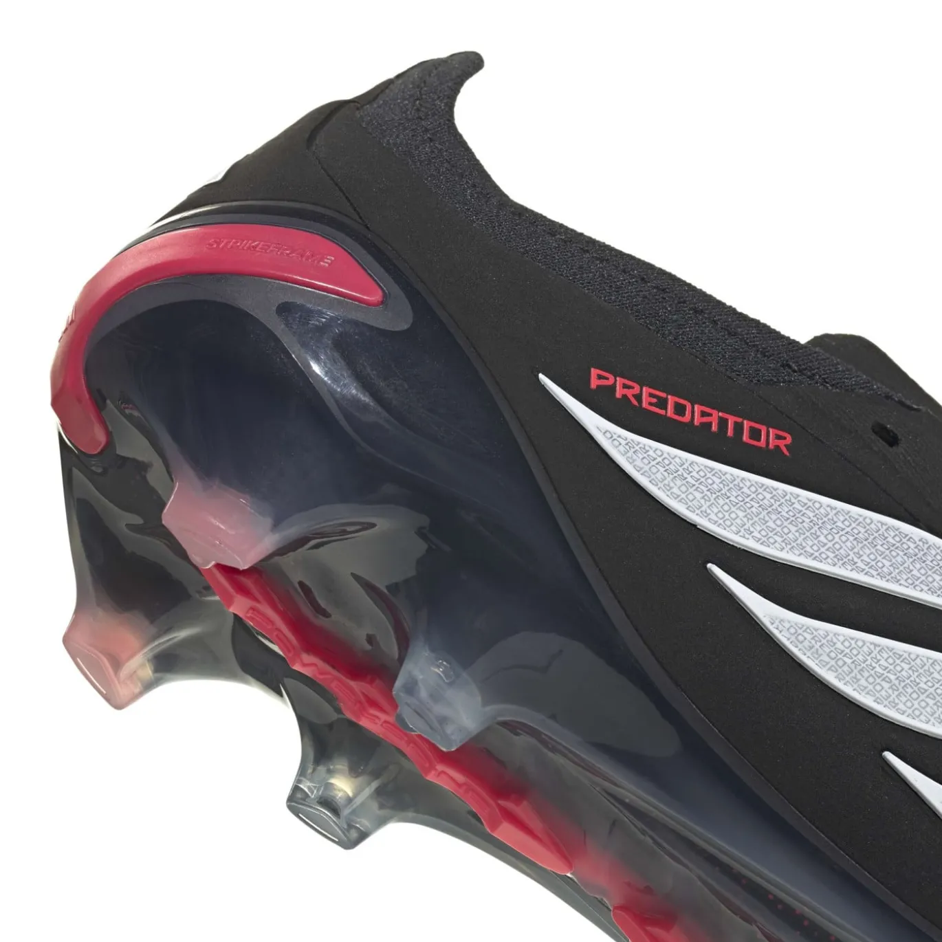 adidas Predator Elite Gras Voetbalschoenen (FG) Zwart Wit Rood
