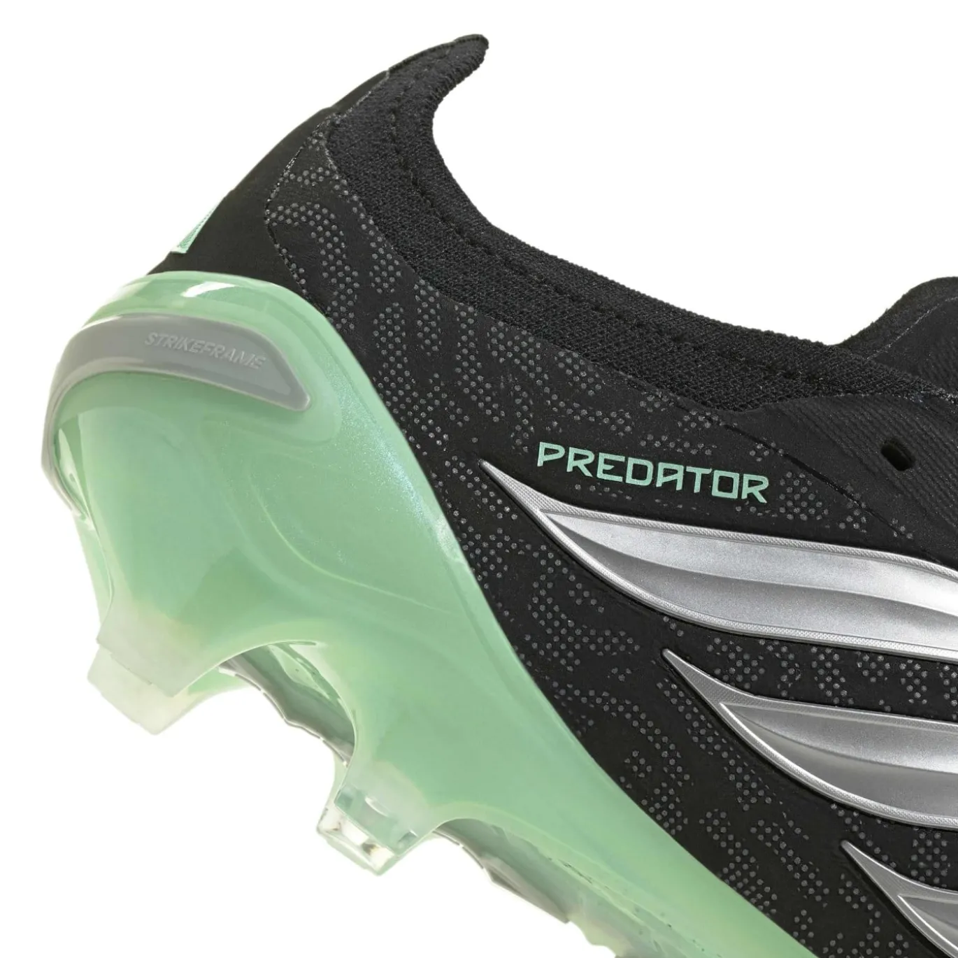 adidas Predator Elite Gras Voetbalschoenen (FG) Zwart Zilver Mintgroen