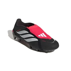 adidas Predator League FT Gras Voetbalschoenen (FG) Zwart Wit Rood