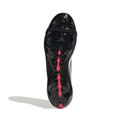 adidas Predator League FT Gras Voetbalschoenen (FG) Zwart Wit Rood