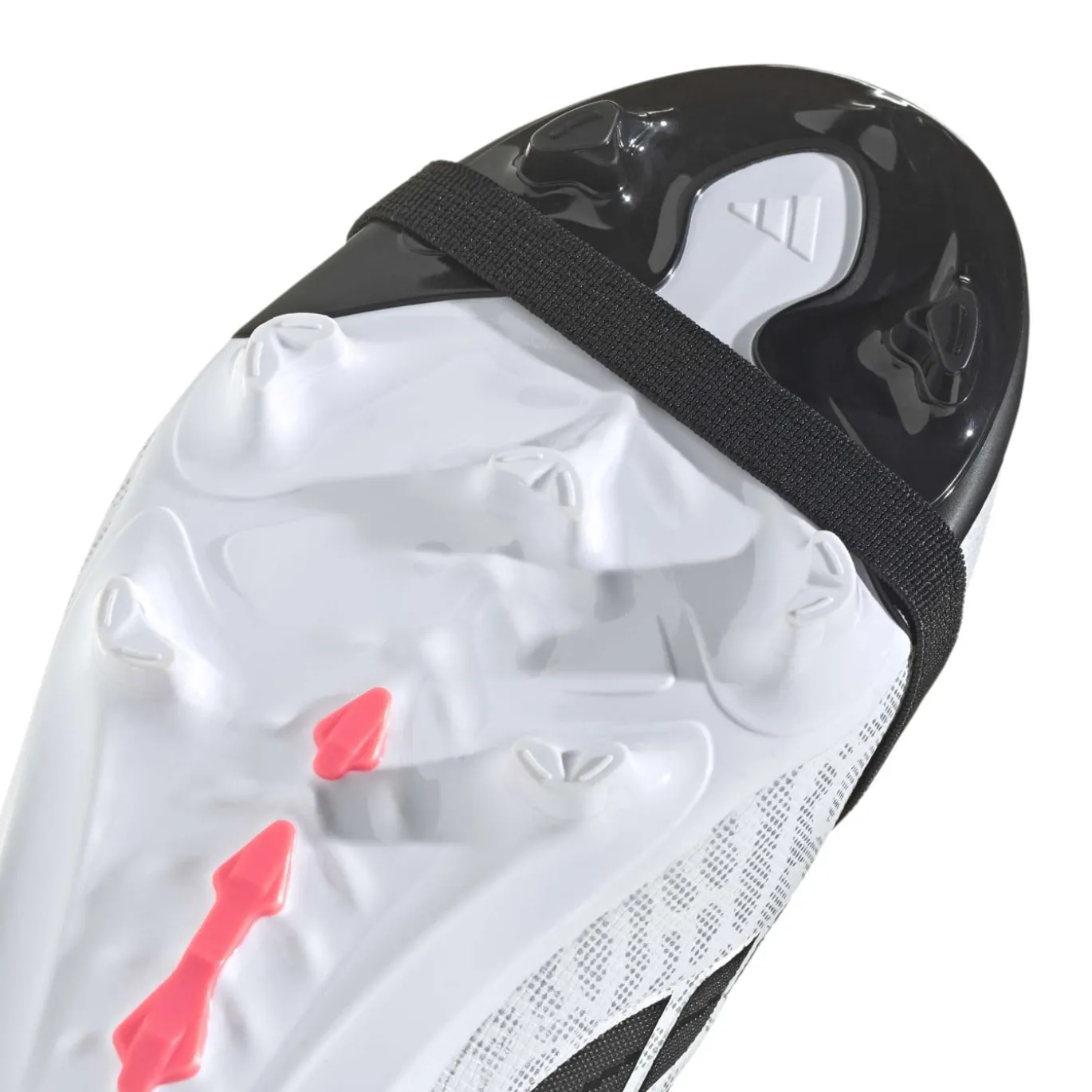 adidas Predator League FT Gras Voetbalschoenen (FG) Kids Wit Zwart Roze