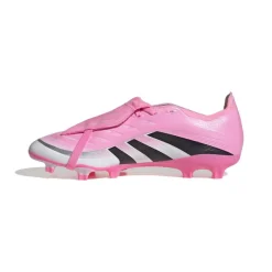 adidas Predator League FT Gras / Kunstgras Voetbalschoenen (MG) Roze Zwart Wit
